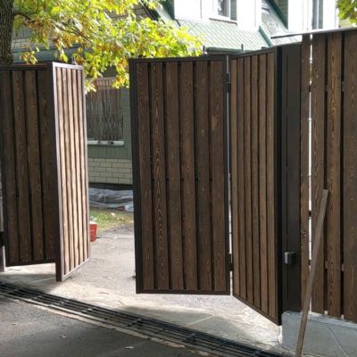 Купите и Закажите Ворота Гармошка: Лучшая Цена от 47317 руб, Установка под Ключ и Доставка в Нижневартовске и по Области